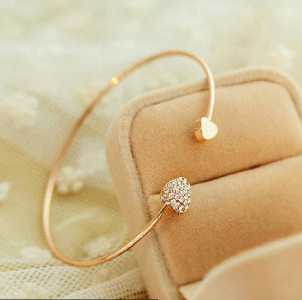 Double Heart Love Bracelet