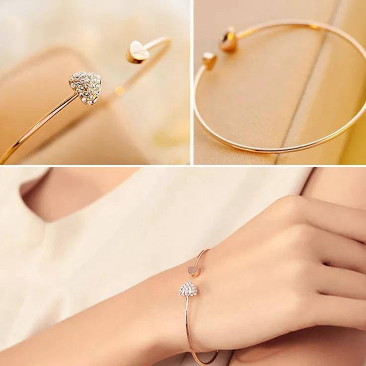 Double Heart Love Bracelet