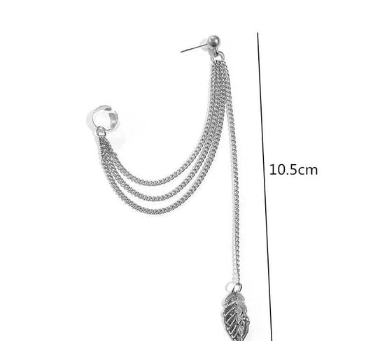 Trendy silver Earcuffs