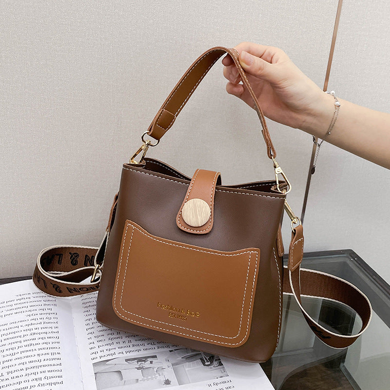 Bag women's crossbody small hand new shoulder bag trendy fashion large capacity portable shoulder cross body bag bucket bag