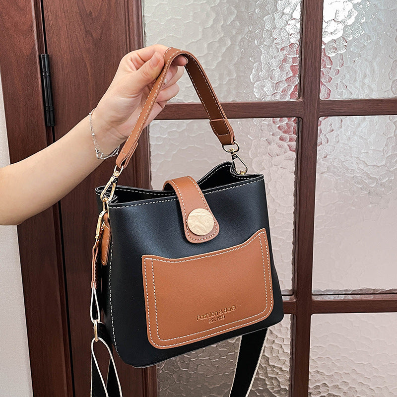 Bag women's crossbody small hand new shoulder bag trendy fashion large capacity portable shoulder cross body bag bucket bag